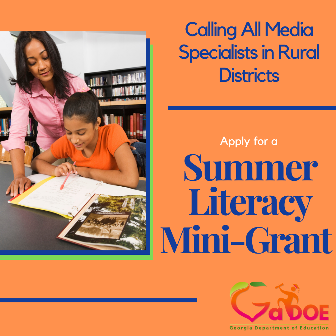 Summer Literacy Mini-Grants are here!