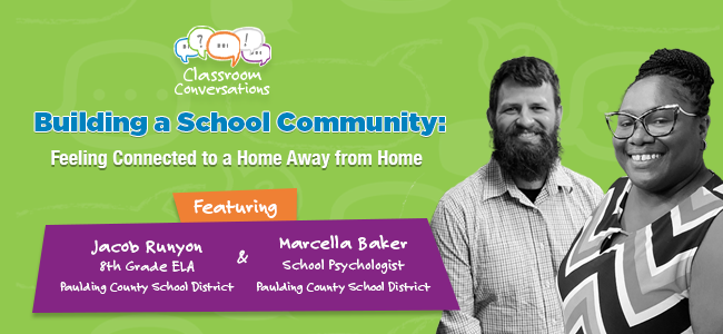 Listen to the latest episode of Classroom Conversations.